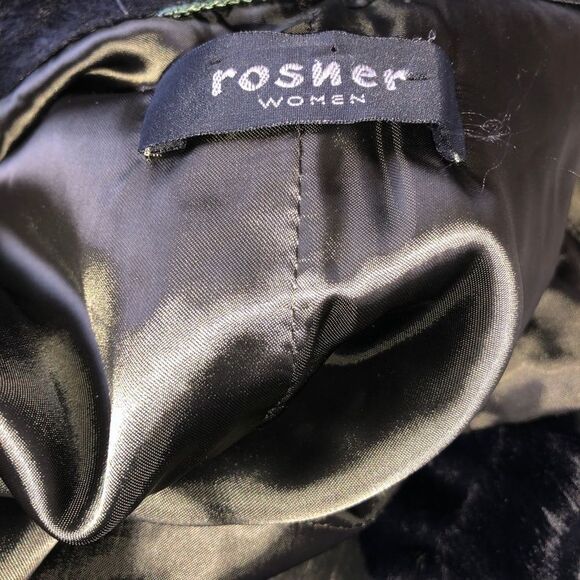 Rosner Women Olive Green Camo Short Fur Jacket - Picture 6 of 8